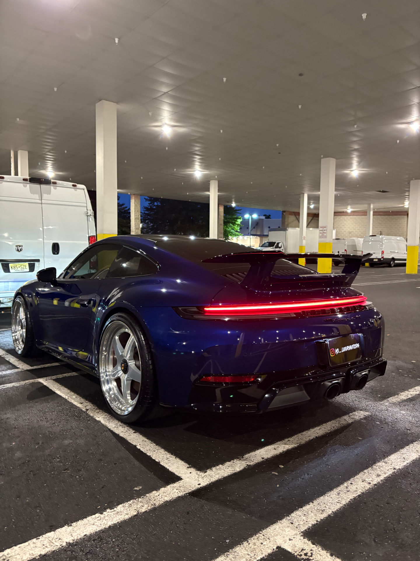 Porsche 911 GT3 RS — Wing to diffuser — flawless.