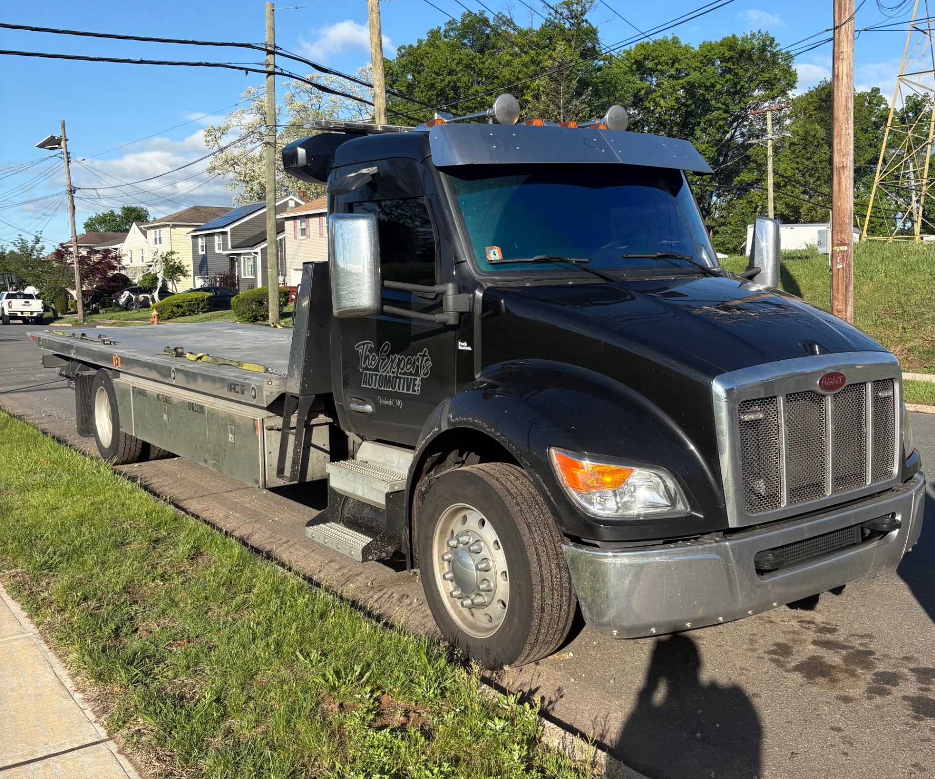 Peterbilt 536 — Heavy-duty, before the foam.